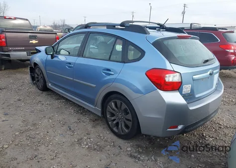 2012 Subaru Impreza 2.0I Sport Limited z USA, uszkodzony, nr VIN JF1GPAR63CH213110